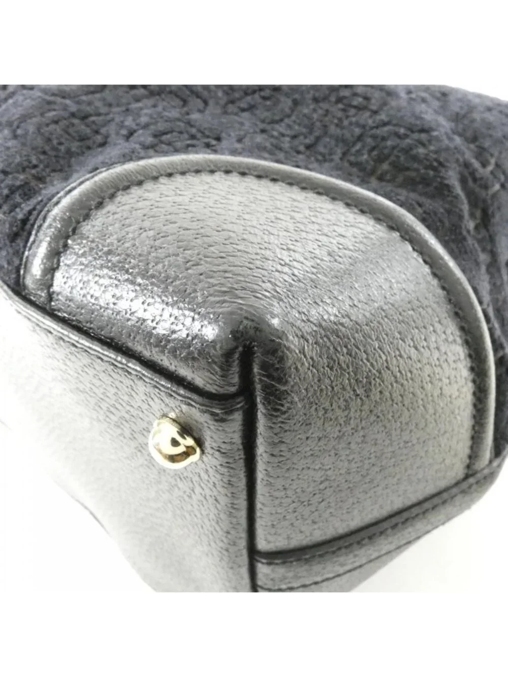 ★SOLD★ Gucci Boston Bag Travel Bags Black - Picture 3 of 9